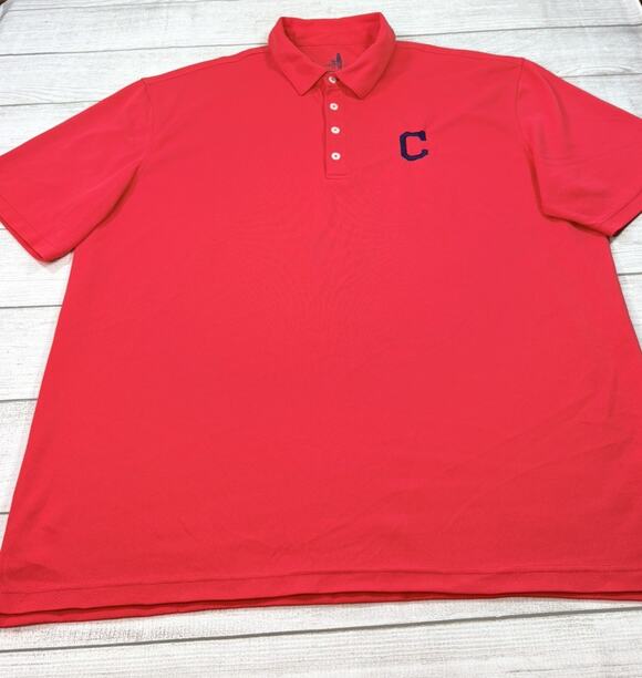 johnnie-O Other - Johnnie-O Men’s Prep-Formance Cleveland Guardians Baseball Polo Shirt Size XXL